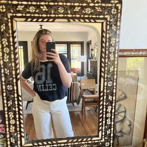 Celine Crewneck Shortsleeved sweatshirt